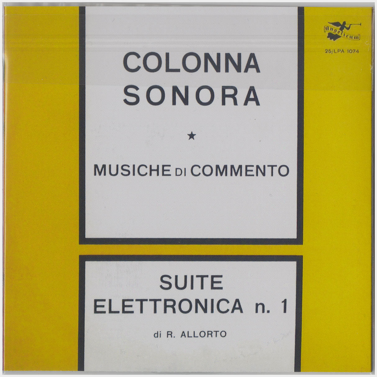 [CP 229 CD] Torallo, Riccardo Allorto; Disco Elettronico, Suite Elettronica n. 1