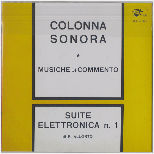 [CP 229 CD] Torallo, Riccardo Allorto; Disco Elettronico, Suite Elettronica n. 1