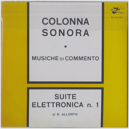 [CP 229 CD] Torallo, Riccardo Allorto; Disco Elettronico, Suite Elettronica n. 1