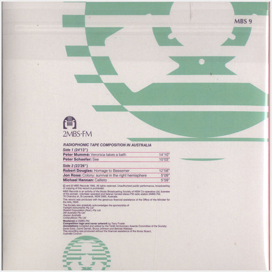 [CP 244 CD] Radiophonic Tape Compositions
