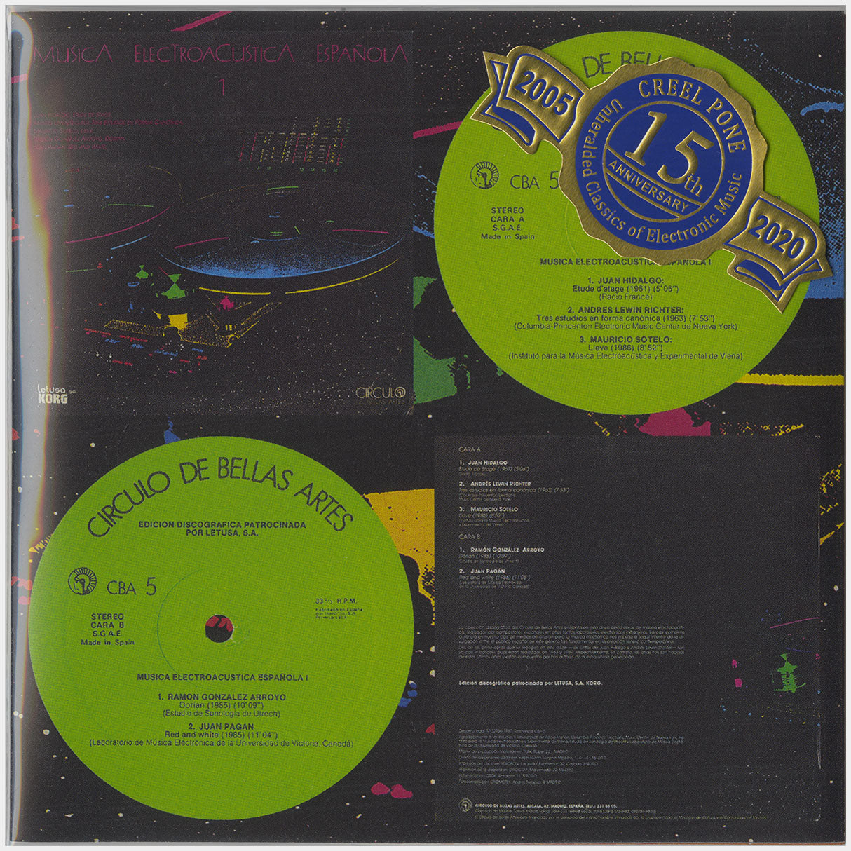 [CP 260-261 CD] Musica Electroacustica Española 1, 2, 3