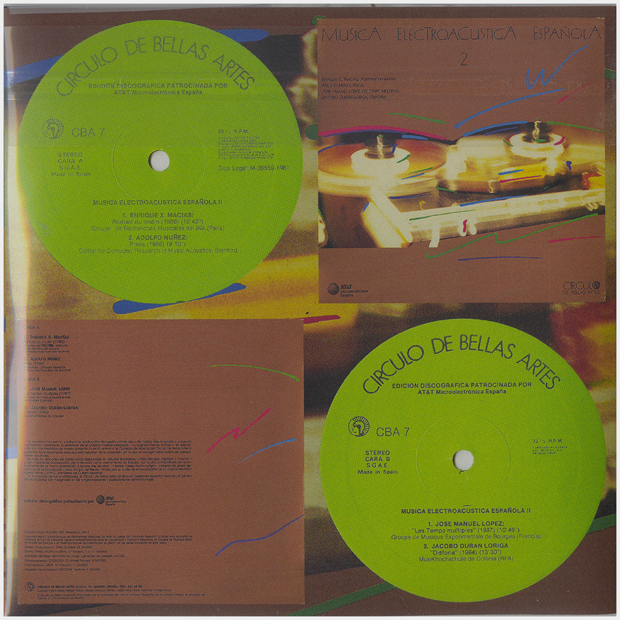[CP 260-261 CD] Musica Electroacustica Española 1, 2, 3