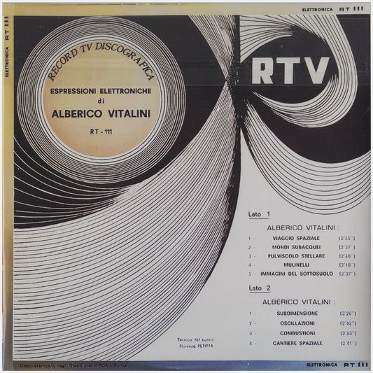 [CP 273 CD] Alberico Vitalini; Sound Expression, Espressioni Sonore, Espressioni Elettroniche