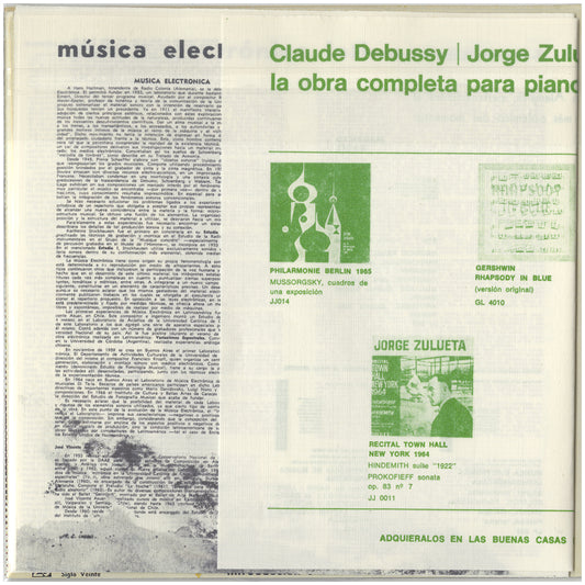 [CP 278 CD] Discos Siglo Veinte; Música Electrónica Latinoamericana, Mauricio Kagel